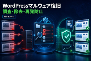 複数WordPressサイトのマルウェア復旧